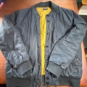 Obey Black Bomber Jacket